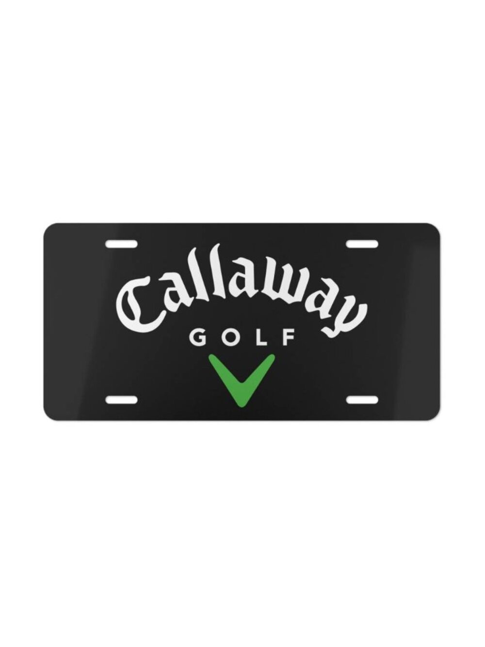 Callaway Golf Classic Logo Vanity License Plate USA Aluminum Car Tag